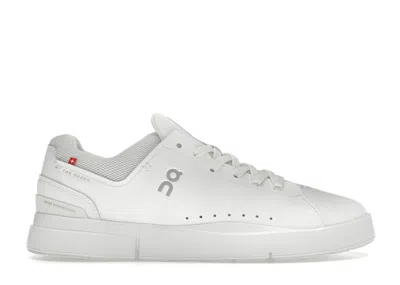 Pre-owned On The Roger Advantage (women's) Sneakers In All White