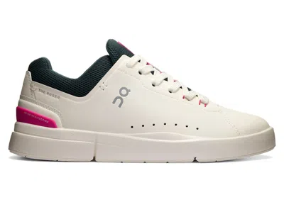 Pre-owned On The Roger Advantage (women's) Sneakers In Ivory/pink