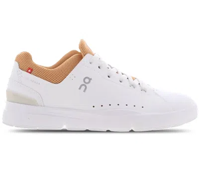 Pre-owned On The Roger Advantage (women's) Sneakers In White/copper
