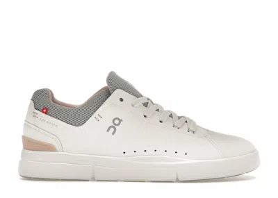 Pre-owned On The Roger Advantage (women's) Sneakers In White/rose In Multi