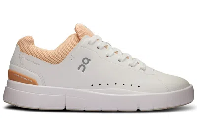 Pre-owned On The Roger Advantage (women's) Sneakers In White/savannah In Multi