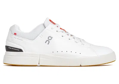 Pre-owned On The Roger Advantage (women's) Sneakers In White/spice In Multi