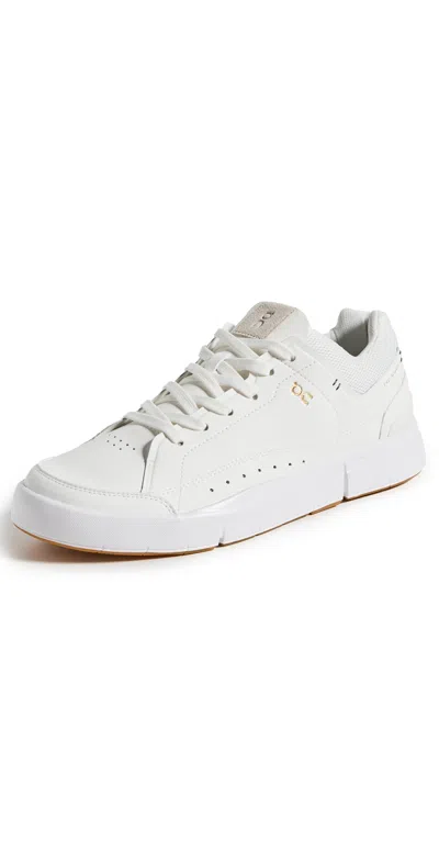 On The Roger Centre Court Sneakers White Gum 14