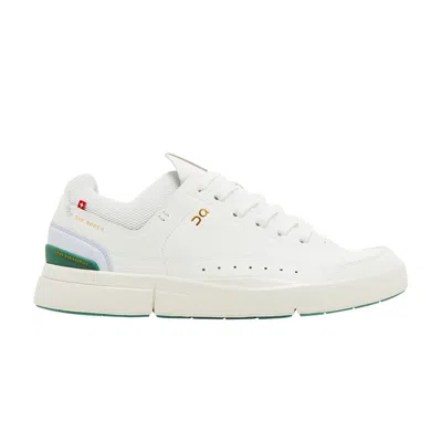 Pre-owned On The Roger Centre Court 'white Green'