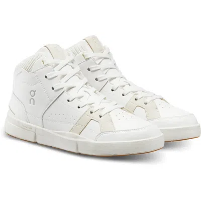 On The Roger Clubhouse Mid 98.98327 Women's Us 9 White Lifestyle Shoes Dwa434
