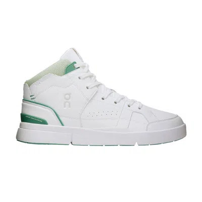 Pre-owned On The Roger Clubhouse Mid 'white Green'