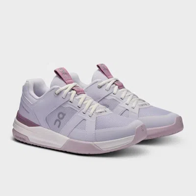 On The Roger Clubhouse Pro 3wd30052867 Womens Lavender Fade Running Shoes Tf7585 In Purple