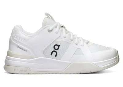 Pre-owned On The Roger Clubhouse Pro (women's) Sneakers In White/ice
