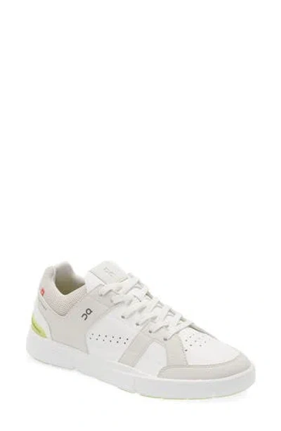 On The Roger Clubhouse Tennis Sneaker In Sand/zest