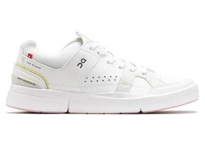 Pre-owned On The Roger Clubhouse (women's) Sneakers In White/mauve