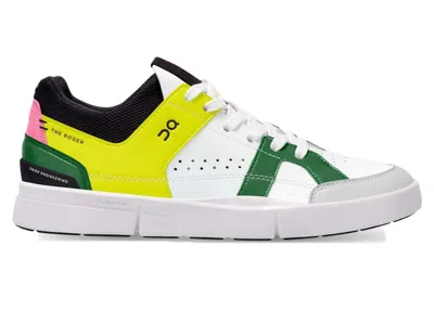 Pre-owned On The Roger Clubhouse (women's) Sneakers In Yellow/white