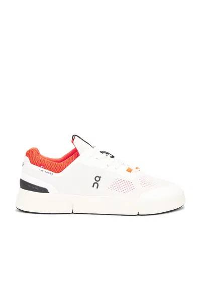 On The Roger Spin Sneaker In Undyed & Spice