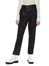 On This Day Pleated High Rise Tapered Pants In Black