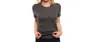 On This Day Shrunken Crewneck Tee In Charcoal Heather