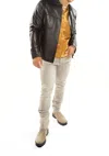 On This Day Skinny Fit Cotton-stretch Jeans In Light Grey