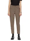 On This Day Tapered Plaid Pants In Khaki Multi
