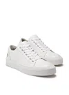 On This Day Women's Leather Low-top Sneaker In White In White