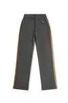 On This Day Women's Lightweight Sweatpants With Side Tape Detail In Dark Grey Heather