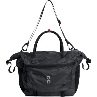 On Track Pack 35l Lite Gym Bag In Black