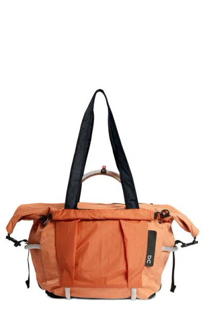 On Track Pack 40l Elite Gym Bag In Orange