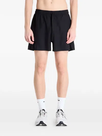 On Trail Track Shorts In Black
