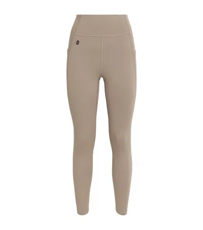 On Train 7/8 Leggings In Neutral