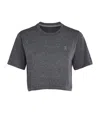 On Train Flex Crop T-shirt In Multi