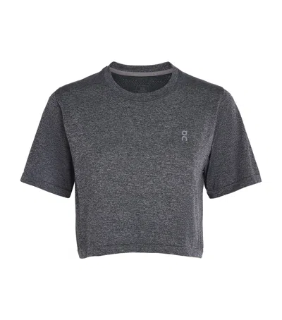 On Train Flex Crop T-shirt In Multi