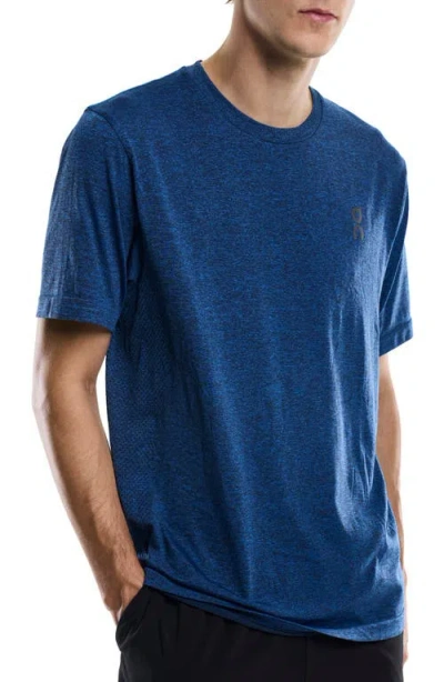 On Train Flex-t Performance T-shirt In Blue