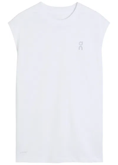 On Train Jersey Tank Top In White