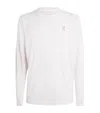 On Mens Train Lg-t Graphic-print Stretch-woven Top White Xl In White