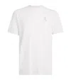 On Train Printed Jersey T-shirt In White