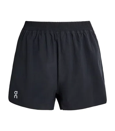On Train Shorts In Black