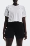 On Train-t Crop Top In White