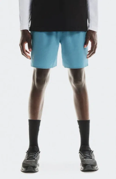 On Training Shorts In Blue