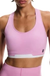On Train Stretch-nyl Sports Bra In Pink