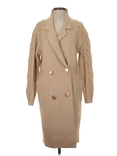 Pre-owned On Twelfth Cardigan Sweater In Tan
