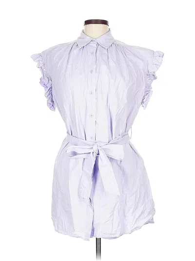 Pre-owned On Twelfth Casual Dress In Purple