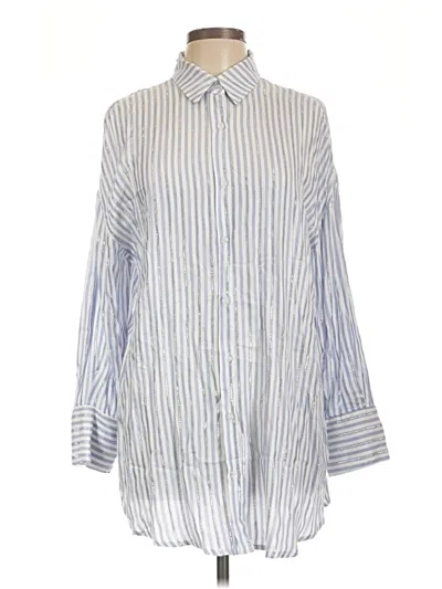 Pre-owned On Twelfth Casual Dress In Silver