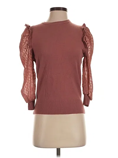 Pre-owned On Twelfth Pullover Sweater In Burgundy