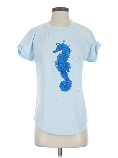 Pre-owned On Twelfth Short Sleeve T-shirt In Blue