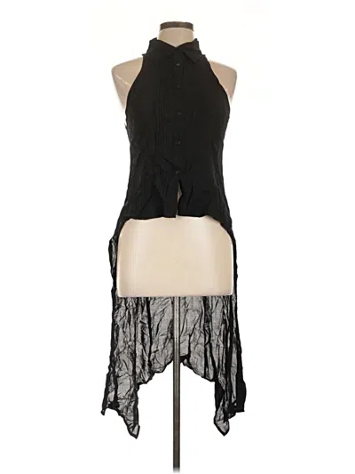 Pre-owned On Twelfth Sleeveless Blouse In Black
