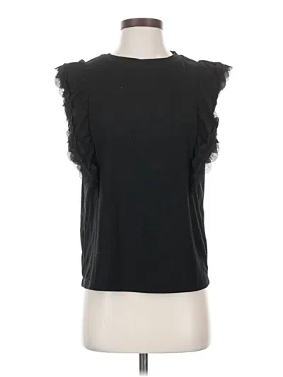 Pre-owned On Twelfth Sleeveless Blouse In Black