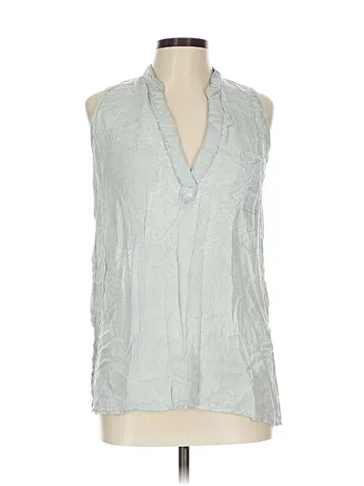 Pre-owned On Twelfth Sleeveless Blouse In Gray