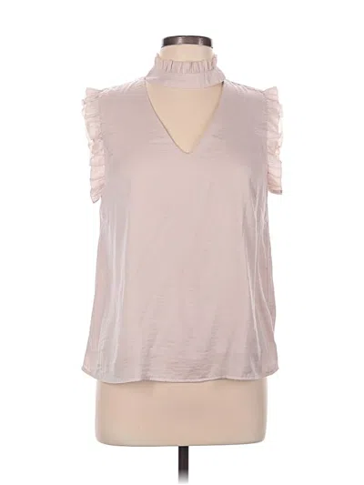 Pre-owned On Twelfth Sleeveless Blouse In Ivory