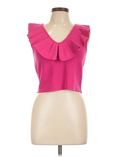 Pre-owned On Twelfth Sleeveless Blouse In Pink