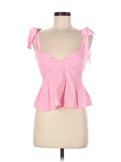 Pre-owned On Twelfth Sleeveless Blouse In Pink