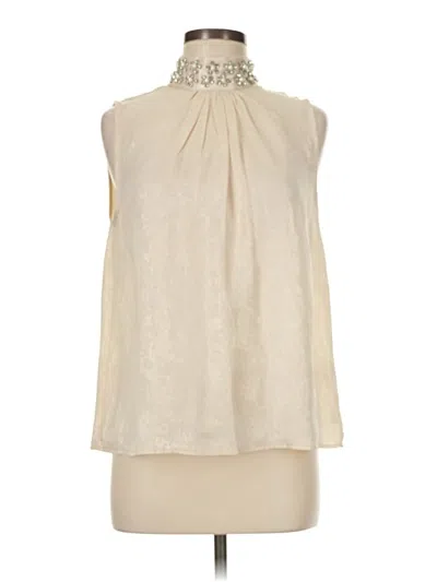 Pre-owned On Twelfth Sleeveless Blouse In White