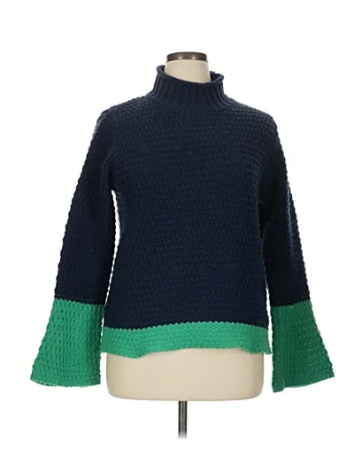 Pre-owned On Twelfth Turtleneck Sweater In Blue