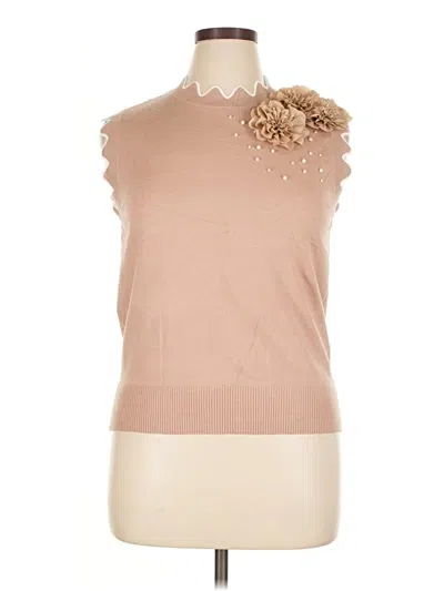 Pre-owned On Twelfth Vest In Brown